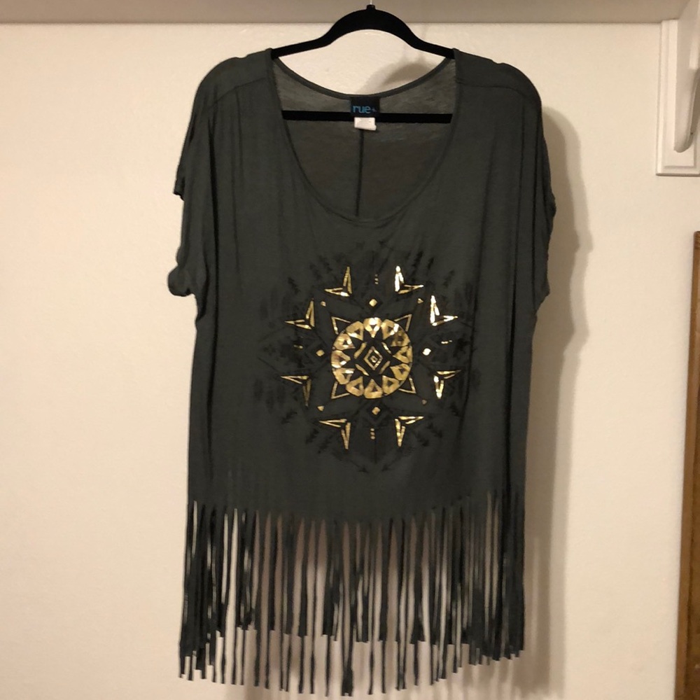 Rue 21 Long Crop Top